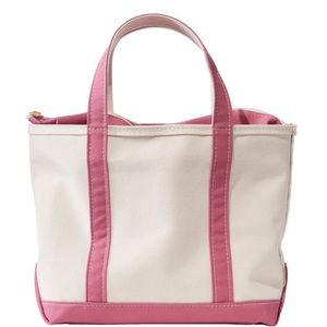Unopened LL Bean Boat & Tote Zip Top in Vintage Rose.